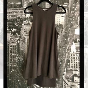 TOBI - Charcoal Grey Layered Dress